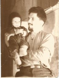 B-Karganov-Georgyi-with-son-Vladislav--before-1941