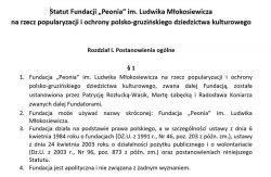 G Statut Fundacji Peonia